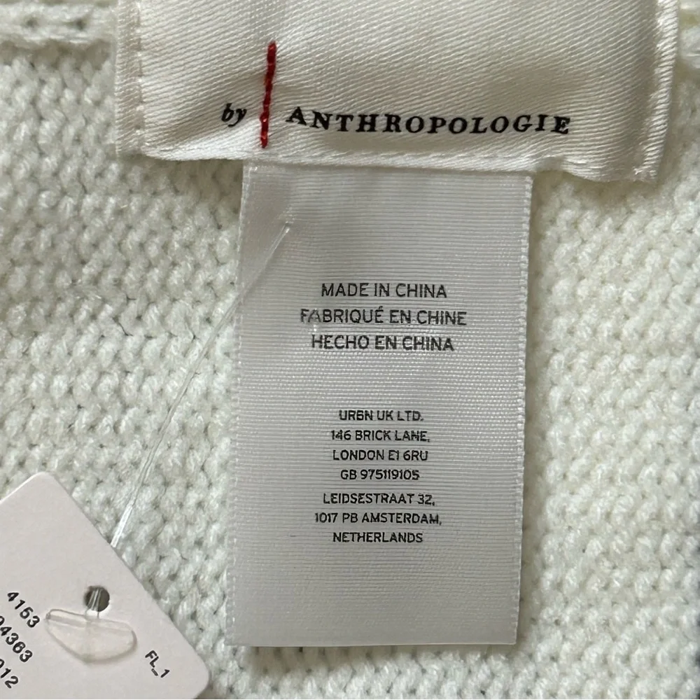 Anthropologie striped knit scarf in multicolor